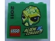 Lot ID: 370041337  Part No: 30144pb107  Name: Brick 2 x 4 x 3 with Alien Conquest 2011 Pattern