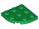 Lego part: Plate, Round Corner 3 x 3