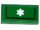Lot ID: 226775902  Part No: 3069pb0516  Name: Tile 1 x 2 with White EMT Star of Life and Black Line Pattern (Sticker) - Set 60109