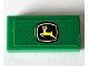 Part No: 3069pb1334  Name: Tile 1 x 2 with John Deere Logo Pattern (Sticker) - Set 42168