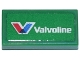 Part No: 3069pb1404  Name: Tile 1 x 2 with White 'Valvoline' Logo Pattern (Sticker) - Set 76925