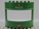 Part No: 31253pb2  Name: Duplo Wall with Window 3 x 8 x 6 Round with LEGO logo and Police Pattern