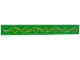 Part No: 4162pb336L Name: Tile 1 x 8 with Gold Scrollwork Pattern Model Left Side (Sticker) - Set 75689 Part No: 4162pb336L Name: Tile 1 x 8 with Gold Scrollwork Pattern Model Left Side (Sticker) - Set 75689