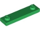 Lego part: Plate, Modified 1 x 4 with 2 Studs with Groove