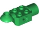 Part No: 47452  Name: Technic, Brick Modified 2 x 2 with Pin Hole, Rotation Joint Ball Half (Horizontal Top), Rotation Joint Socket