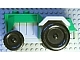 Part No: 4818c05  Name: Duplo Farm Tractor with Black Wheels, Light Gray Engine and Fenders, and Light Gray Hitch