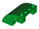 Part No: 61487  Name: Slope, Curved 4 x 4 x 2 with Holes