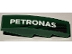 Part No: 61678pb186R  Name: Slope, Curved 4 x 1 with White 'PETRONAS' Pattern Model Right Side (Sticker) - Set 75883