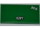 Part No: 87079pb0099  Name: Tile 2 x 4 with 'CITY' and 'J.R.C' Pattern (Sticker) - Set 4203