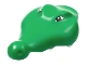 Lot ID: 406841825  Part No: 87964pb01  Name: Duplo Alligator / Crocodile Large Jaw Upper with Eyes and White Teeth Pattern