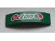 Part No: 93273pb026  Name: Slope, Curved 4 x 1 x 2/3 Double with Octan Logo Pattern (Sticker) - Set 60025