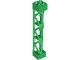 Part No: 95347  Name: Support 2 x 2 x 10 Girder Triangular Vertical - Type 4 - 3 Posts, 3 Sections