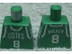 Lot ID: 371665295  Part No: 973bpb154  Name: Torso NBA Boston Celtics #8 (Green Jersey) Pattern