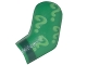 Part No: 981pb121  Name: Arm, Left with Bright Green Question Marks and Dark Green Cuff Pattern