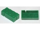 Lot ID: 347940102  Part No: bslot04bL  Name: Brick 2 x 4 without Bottom Tubes, Slotted (with 2 slots, opposite corner left)
