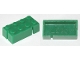 Lot ID: 412306348  Part No: bslot04bR  Name: Brick 2 x 4 without Bottom Tubes, Slotted (with 2 slots, opposite corner right)