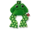 Lot ID: 292934856  Part No: pri025  Name: Primo Cloth Rattle Soft Frog