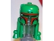 Part No: x50px3  Name: Minifigure, Headgear Helmet SW Rocket Pack with Boba Fett Colors Pattern , Dark Red Highlights