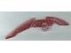 Part No: 44813pb01  Name: Bionicle Weapon Staff of Light Blade with Marbled Dark Red Pattern
