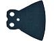 Part No: 13233  Name: Minifigure Cape Cloth, Extended with Round Bottom and 2 Top Holes