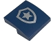 Part No: 15068pb611 Name: Slope, Curved 2 x 2 x 2/3 with Silver Police Star Badge Logo Pattern Part No: 15068pb611 Name: Slope, Curved 2 x 2 x 2/3 with Silver Police Star Badge Logo Pattern