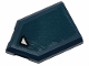Part No: 22385pb170  Name: Tile, Modified 2 x 3 Pentagonal with Black Contoured White Triangle on Dark Blue Background Pattern (Sticker) - Set 70826
