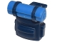 Part No: 26073pb01  Name: Minifigure Backpack with Molded Blue Bedroll Pattern
