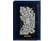 Part No: 26603pb274  Name: Tile 2 x 3 with Silver Cracked Mirror with Black Frame Pattern (Sticker) - Set 76407