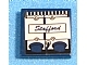 Part No: 3068pb0656R  Name: Tile 2 x 2 with Engine Block and 'Stafford' Pattern Model Right Side (Sticker) - Set 8636