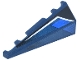 Part No: 3505pb07  Name: Wedge 5 x 2 Right with Black and Blue Panels and White Stripe Pattern (Stickers) - Set 77249