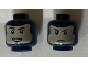 Part No: 3626cpb2356  Name: Minifigure, Head Dual Sided Balaclava, Light Nougat Face with Brown Eyebrows, Smile / Stern Pattern - Hollow Stud