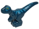 Part No: 37829pb03  Name: Dinosaur Baby Standing with Blue Markings and Yellow Eyes Pattern