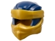 Part No: 4910pb03  Name: Minifigure, Headgear Ninjago Wrap Type 9 with Molded Pearl Gold Wraps and Knot Pattern