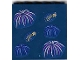 Part No: 59349pb403  Name: Panel 1 x 6 x 5 with Fireworks Pattern (Stickers) - Set 40689