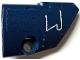Part No: 87086pb081 Name: Technic, Panel Fairing # 2 Small Smooth Short, Side B with White Ship's Bulbous Bow Outline Pattern (Sticker) - Set 42064 Part No: 87086pb081 Name: Technic, Panel Fairing # 2 Small Smooth Short, Side B with White Ship's Bulbous Bow Outline Pattern (Sticker) - Set 42064