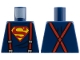 Part No: 973pb6390  Name: Torso Suspenders and Red and Yellow Superman 'S' Logo Pattern
