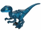 Part No: raptor11 Name: Dinosaur Raptor / Velociraptor with Blue Markings and Blue Eye Patch Part No: raptor11 Name: Dinosaur Raptor / Velociraptor with Blue Markings and Blue Eye Patch
