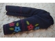 Part No: scl044  Name: Scala, Clothes Female Pants with Purple and Light Blue Flowers Pattern