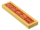 Part No: 2431pb0701 Name: Tile 1 x 4 with Chinese Logogram Stamp Script '真假美猴王' (True or False Beautiful Monkey King) Pattern (Sticker) - Set 80024 Part No: 2431pb0701 Name: Tile 1 x 4 with Chinese Logogram Stamp Script '真假美猴王' (True or False Beautiful Monkey King) Pattern (Sticker) - Set 80024