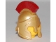 Part No: 90392pb01  Name: Minifigure, Headgear Helmet Spartan Warrior with Dark Red Crest Pattern