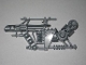 Part No: 87809  Name: Hero Factory Weapon - Heavy Metal Shooter Arm