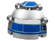 Part No: 51ps1  Name: Technic, Panel Dome 6 x 6 x 5 2/3 with R2-D2 No Eye Pattern