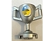 Part No: 89801pb04  Name: Minifigure, Utensil Trophy Cup with Desert and Full Moon Pattern (Sticker) - Set 8864