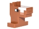Part No: 25769pb01  Name: Creature Head Pixelated Horse with Eyes and Top of Nose Pattern (Minecraft Horse)