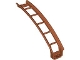 Lego part: Train, Track Roller Coaster Ramp Large Upper Part, 6 Bricks Elevation