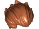 Part No: 28551  Name: Minifigure, Hair Bushy Swept Back