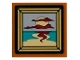 Part No: 3068pb2781  Name: Tile 2 x 2 with Framed Picture of Beach, Sand, Sun and Clouds Pattern (Sticker) - Set 76451