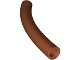 Lego part: Dinosaur Tail / Neck Middle Section with Bar Hole and Technic Pin Hole