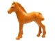 Part No: 6193pb04  Name: Horse, Foal, Belville with Large Eyes, Dark Orange Iris, Large Pupil, Eyelashes Back Pattern