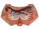 Part No: 98603pb013  Name: Large Figure Chest Armor Small with Tan and Reddish Brown Pattern